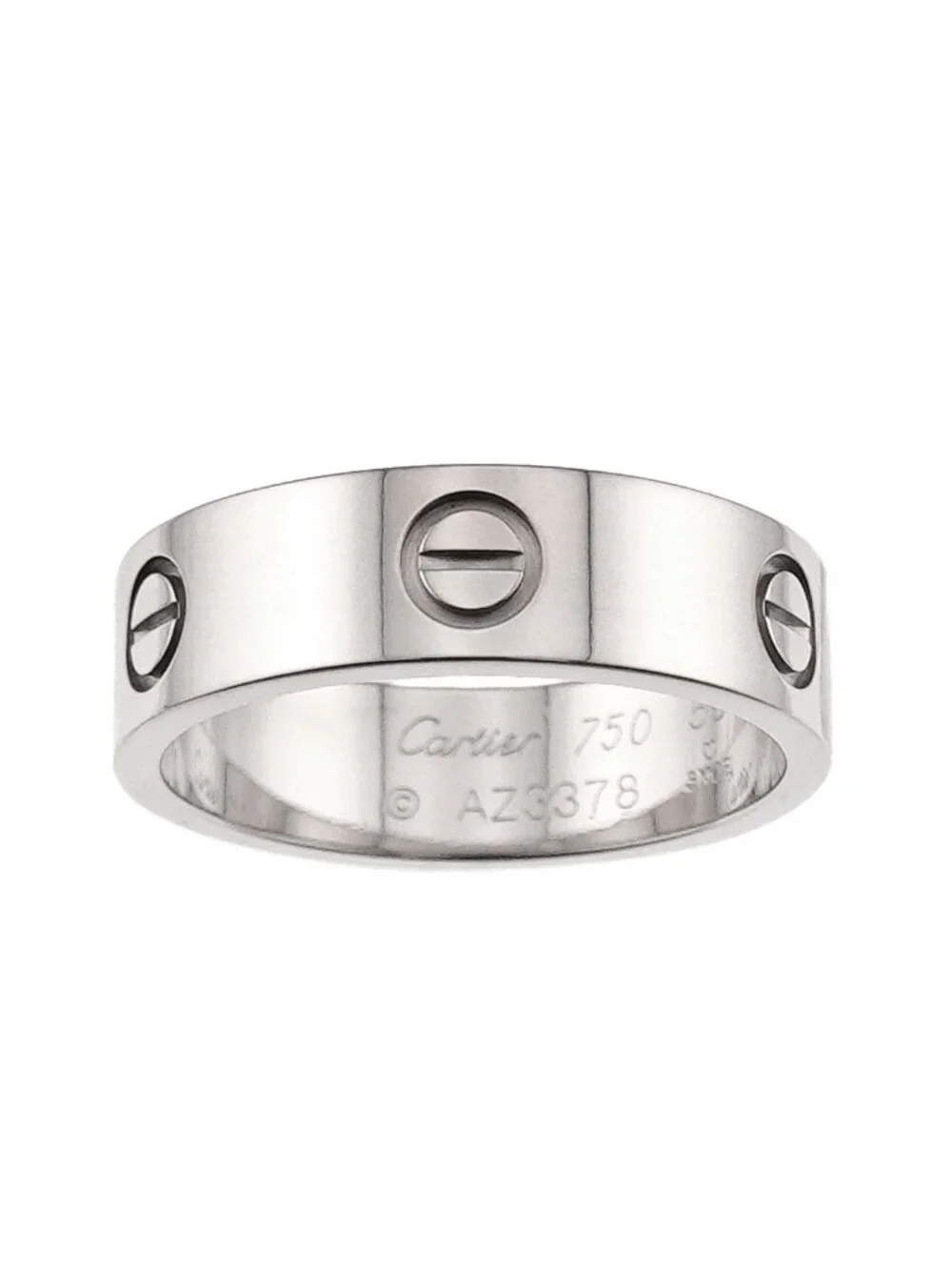 Cartier Love 58 Ring 18K White Gold Certificate